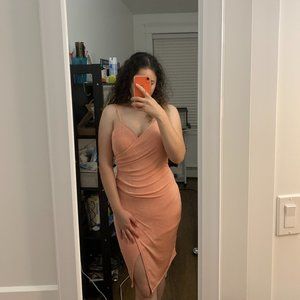 Champaign mini dress